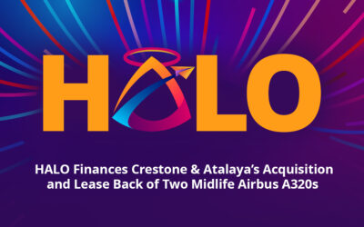 HALO Finances Crestone & Atalaya’s Acquisition and Lease Back of Two Midlife Airbus A320s