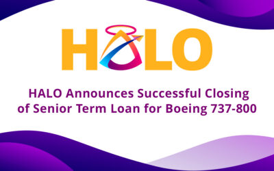 HALO Announces Successful Closing of Senior Term Loan for Boeing 737-800